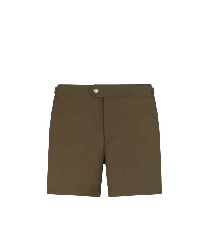 NYLON SWIM SHORT MILITARY GREEN online